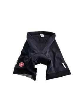 Castelli Cento Padded Cycling Shorts XL Black Kiss Air Elastic Waist GIRO3 Bands